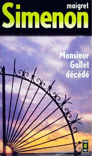 Georges Simenon: M.Gallet décédé (Paperback, French language, 1977, Presses Pocket)