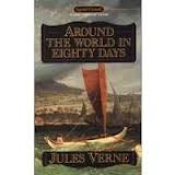 Jules Verne: Around the World in Eighty Days (Le tour du monde en quatre-vingts jours) (Paperback, 1991, Penguin Books)