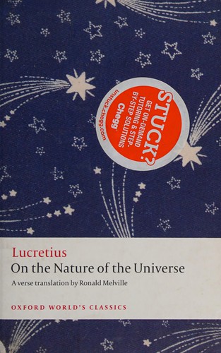 Titus Lucretius Carus: On the nature of the universe (2008, Oxford University Press)