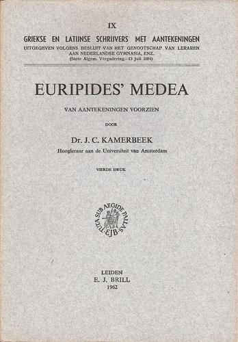 Euripides, Edward P. Coleridge: Medea (Paperback, Ancient Greek language, 1962, E.J. Brill)