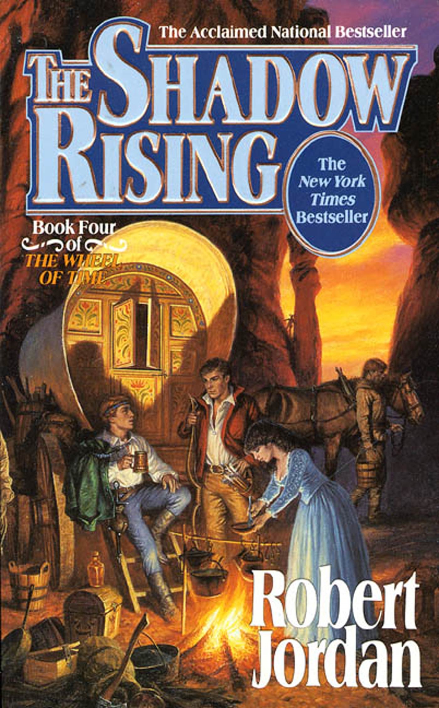 Robert Jordan: The Shadow Rising (The Wheel of Time, Book 4) (AudiobookFormat, 1992, Publishing Mills)