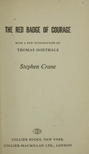 Stephen Crane: The red badge of courage (1962, Collier Books)