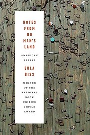 Eula Biss: Notes from No Man's Land (Paperback, 2018, Graywolf Press)