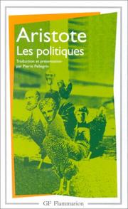 None None, Pierre Pellegrin: Les politiques (Paperback, French language, 1999, Flammarion)