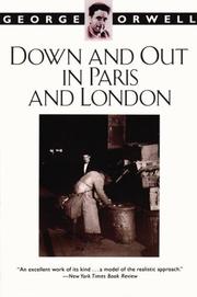 George Orwell: Down and Out in Paris and London (AudiobookFormat, 1997, Blackstone Audiobooks)