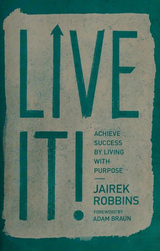 Jairek Robbins: Live it! (2014, Grand Harbor Pub)
