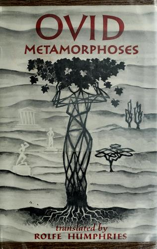 Publius Ovidius Naso: Metamorphoses (1955, Indiana University Press)