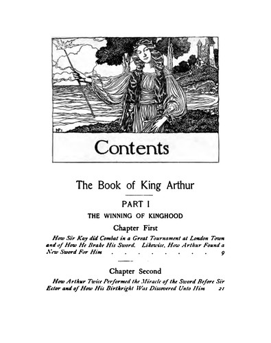 Howard Pyle: The story of King Arthur and his knights (1903, C. Scribner's Sons)