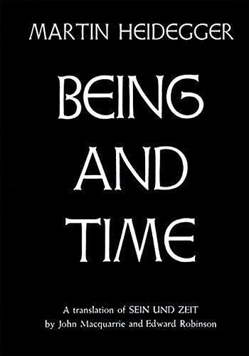 Martin Heidegger: Being and Time (1962)