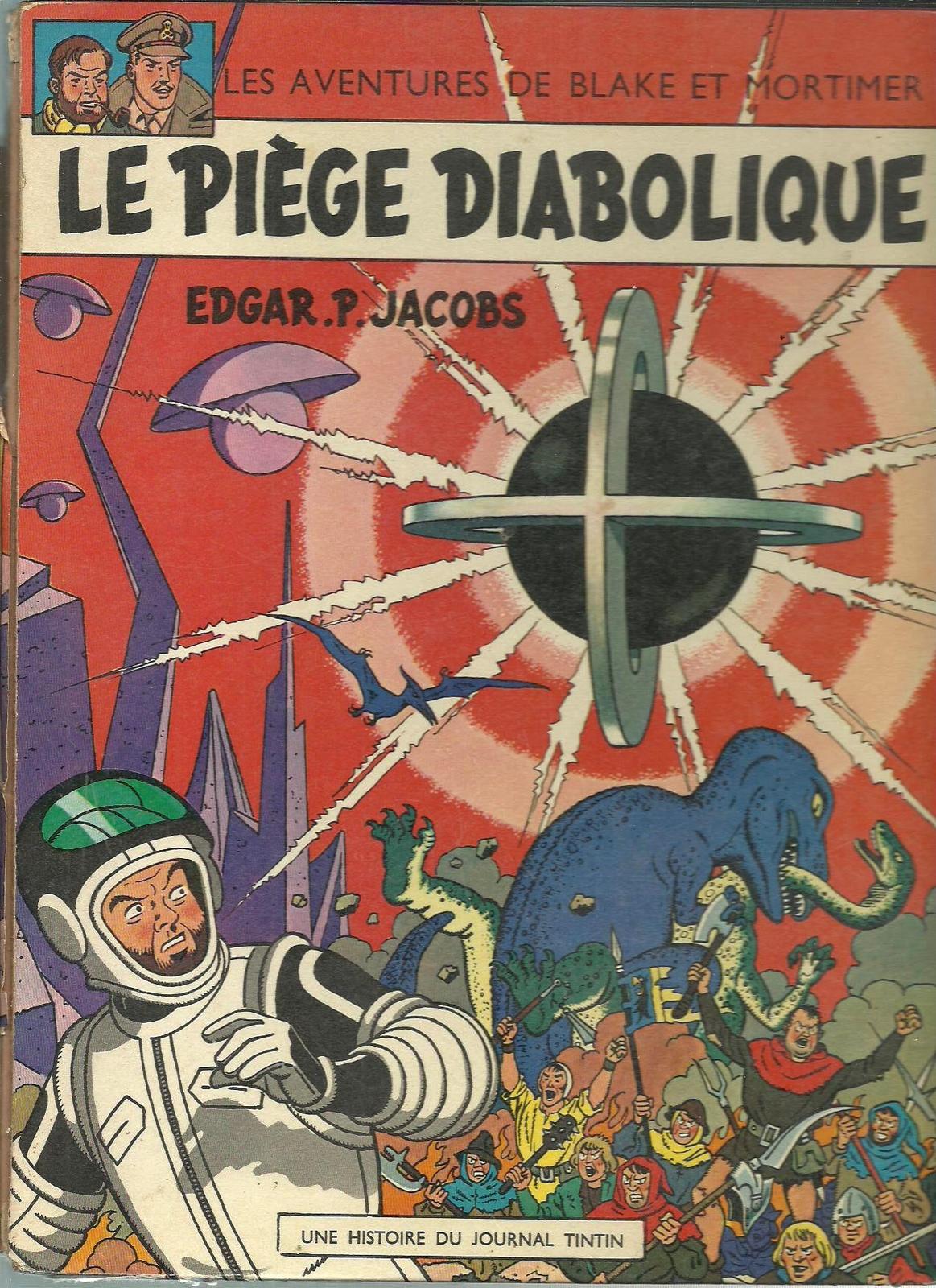 Edgar P. Jacobs: Le Piège diabolique (French language, 1962, Dargaud)