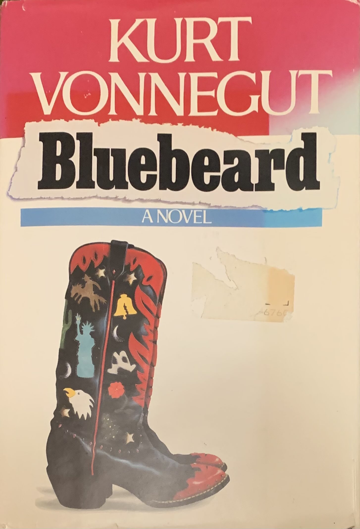 Kurt Vonnegut: Bluebeard (Hardcover, 1987, Delacorte Press)