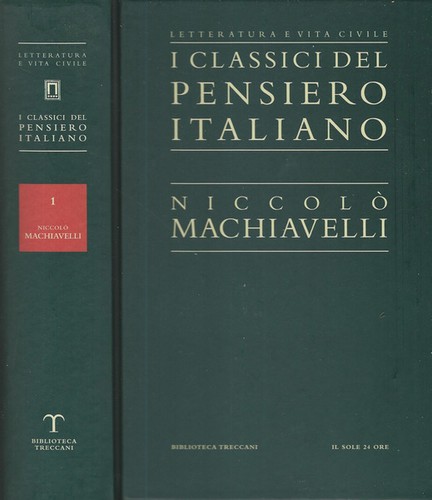 Niccolò Machiavelli: Il Principe (Hardcover, Italian language, 2006, Treccani)