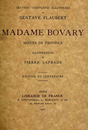 Gustave Flaubert: Madame Bovary (Paperback, French language, 1921, Librarie de France)