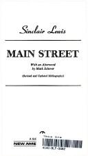 Sinclair Lewis: Main Street (1961, Signet Classics)