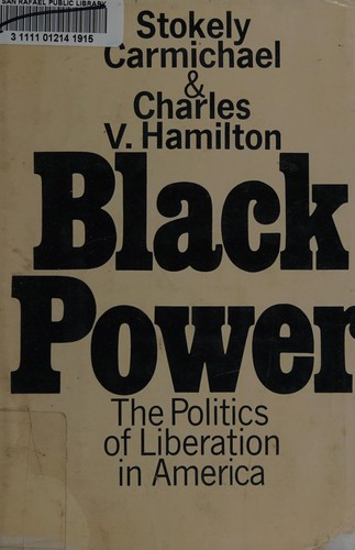 Stokely Carmichael: Black power (1967, Random House)