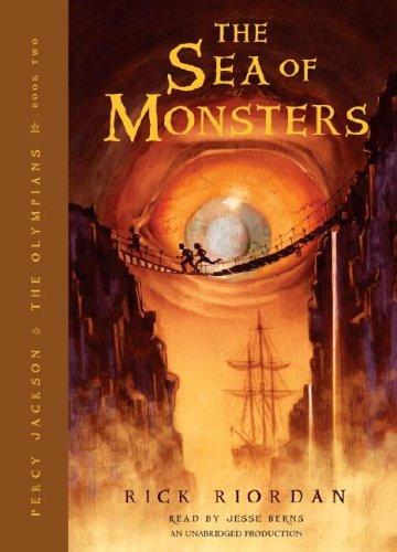 Rick Riordan: The Sea of Monsters (Percy Jackson and the Olympians, Book 2) (AudiobookFormat, 2006, Listening Library)