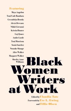 Eve L. Ewing, Claudia Tate: Black Women Writers at Work (2023, Haymarket Books)