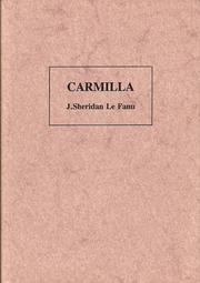 Joseph Sheridan Le Fanu: Carmilla (1994, Pooka Press)