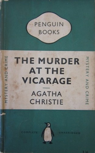 Agatha Christie: The murder at the Vicarage. (1948, Penguin Books)