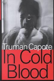 Truman Capote: In Cold Blood (Transaction Large Print Books) (Hardcover, 2000, Transaction Large Print)