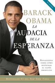 Barack Obama: La Audacia de la Esperanza (Spanish language, 2007, Vintage)