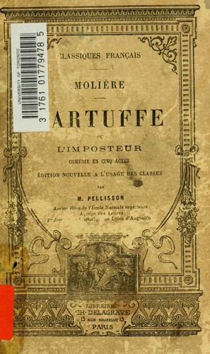 Molière: Tartuffe (French language, 1898, C. Delagrave)