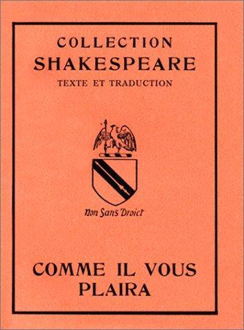 William Shakespeare: Comme Il Vous Plaira (French language, 1950)