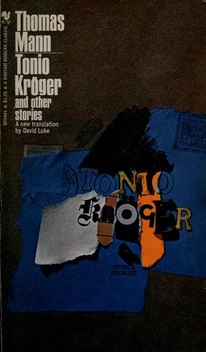 Thomas Mann: Tonio Kröger (1970, Bantam Books)