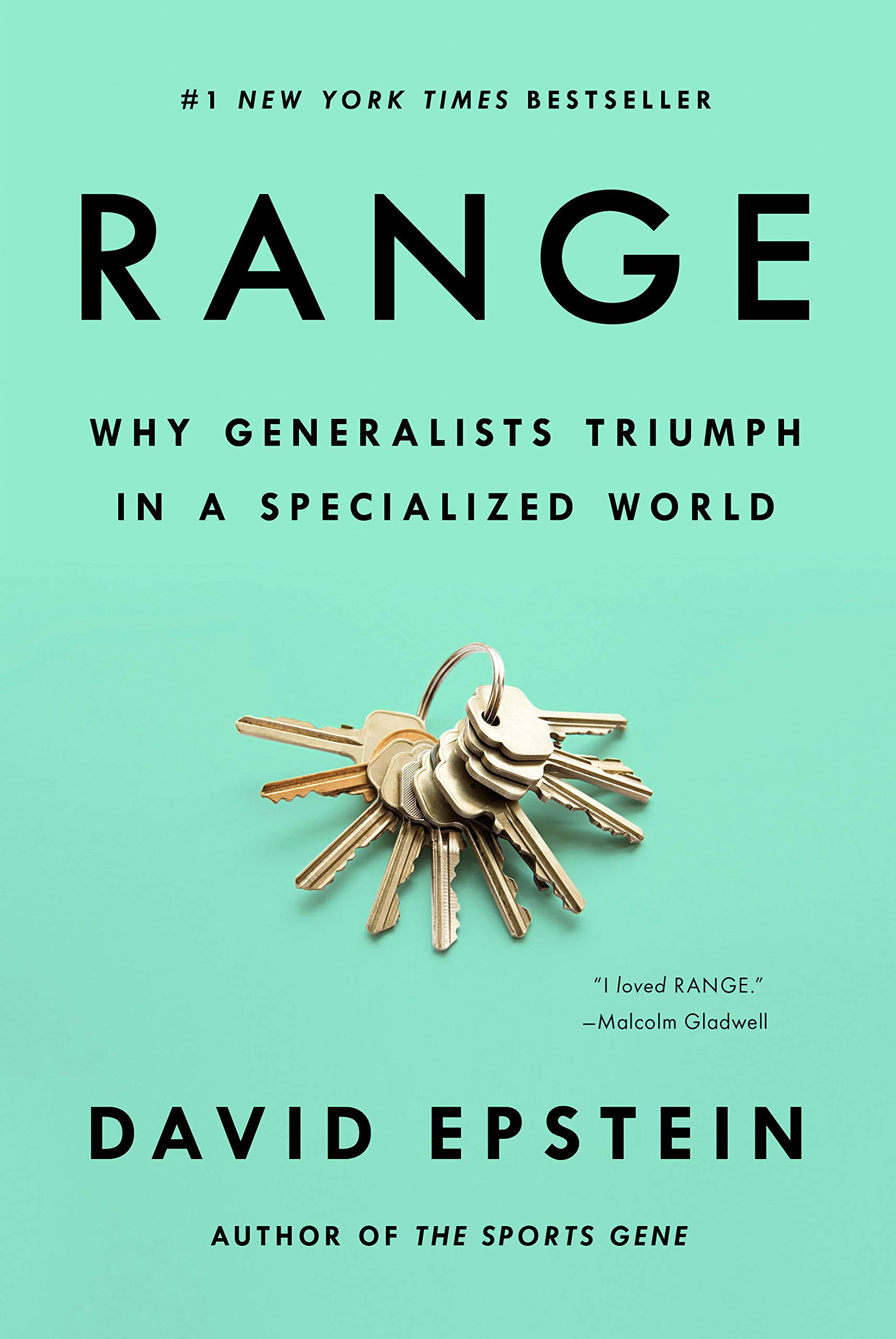 David Epstein: Range (2019, Macmillan)