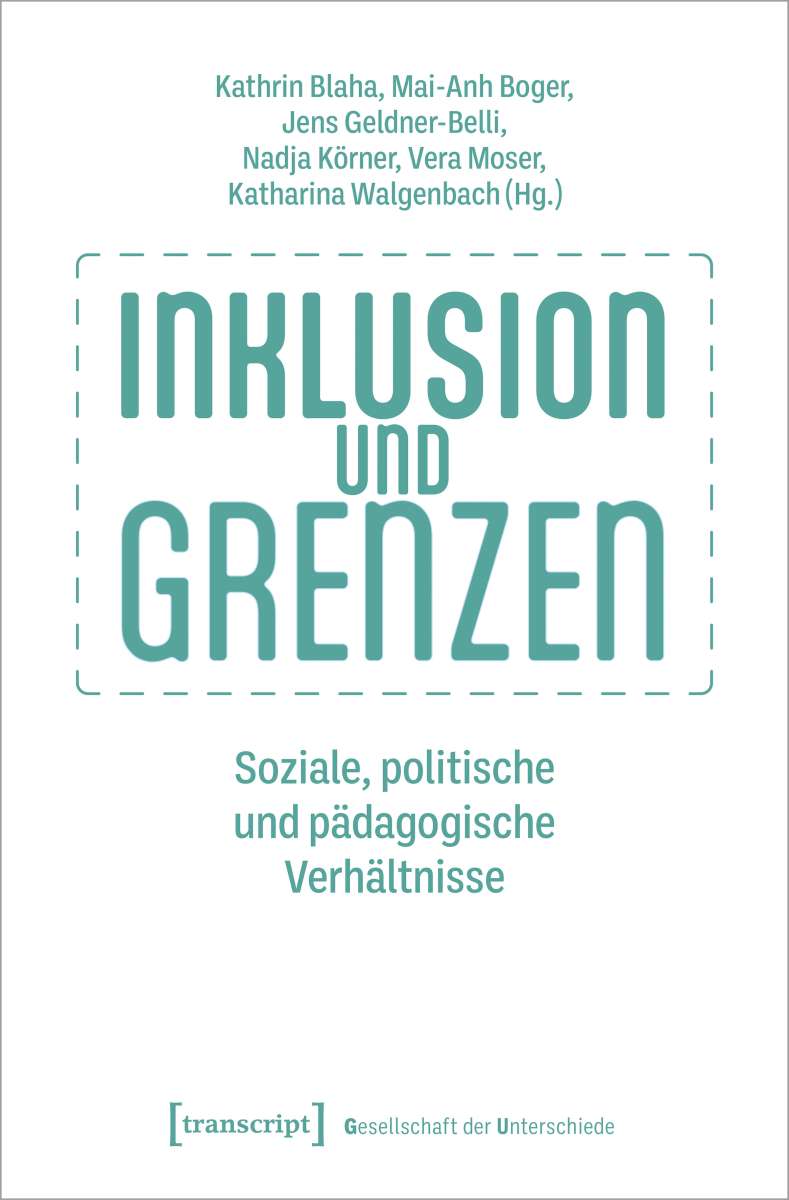 Kathrin Blaha: Inklusion und Grenzen (EBook, german language, 2024, transcript)