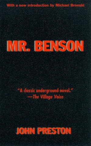 John Preston: Mr. Benson (Paperback, 1998, Badboy)