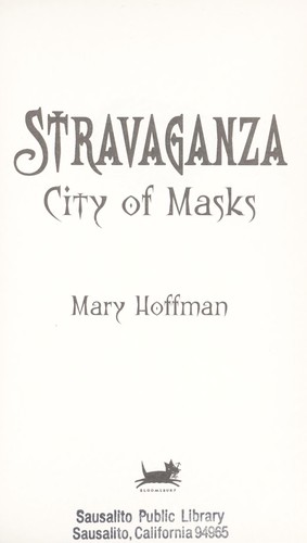 Mary Hoffman: City of Masks (Hardcover, 2002, Bloomsbury Children's Books)