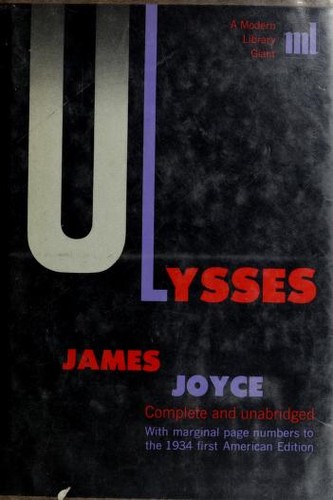 James Joyce: G52 ULYSSES (1940, Modern Library)