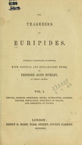 Euripides: Euripides (1904, G. Allen)
