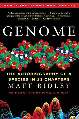 Matt Ridle: Genome: the Autobiography of a Species in 23 Chapters (2006)