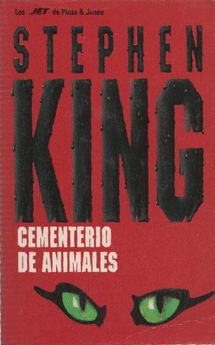 Stephen King: Cementerio de animales (Spanish language, 1999, Plaza & Janés)