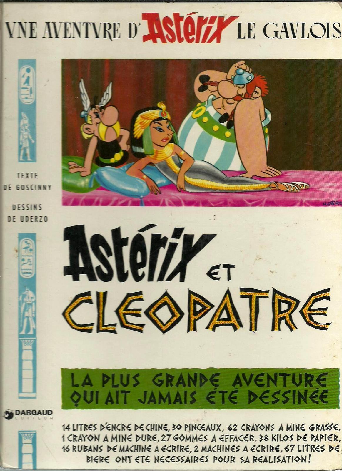 René Goscinny, Albert Uderzo: Asterix et Cleopatre (French language, 1985, Dargaud)