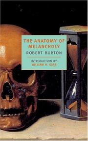 The anatomy of melancholy (2001, New York Review of Books)