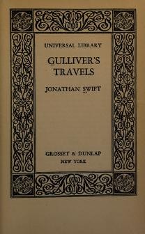 Jonathan Swift: Gulivers travels (Grosset & Dunlap)