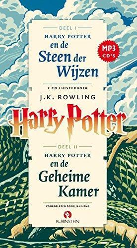 J. K. Rowling: Harry Potter en de steen der wijzen en Harry Potter en de geheime kamer / druk 1 (Dutch language)