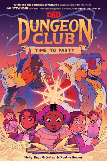 Molly Knox Ostertag, Xanthe Bouma: Dungeon Club: Time to Party (Paperback, HarperAlley)