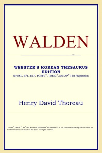 Henry David Thoreau: Walden (EBook, 2005, ICON Classics)