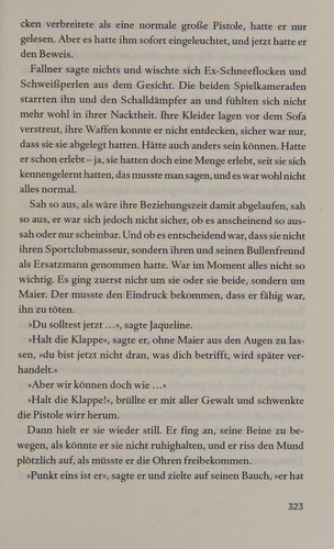 Franz Dobler: Ein Bulle im Zug (German language, 2014)