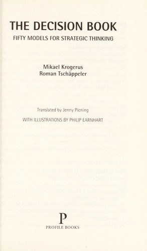 Mikael Krogerus: The decision book (2011, Profile)