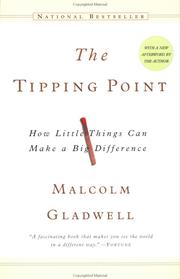 Malcolm Gladwell: The tipping point (2000, Little, Brown)