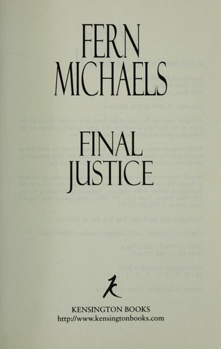 Fern Michaels: Final justice (2008, Kensington Books)