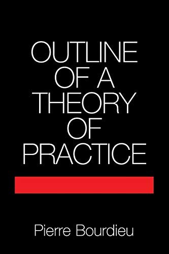 Pierre Bourdieu: Outline of a theory of practice (1997, Cambridge University Press)