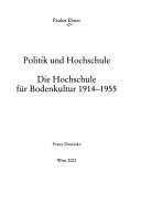 Paulus Ebner: Politik und Hochschule (German language, 2002, Deuticke)