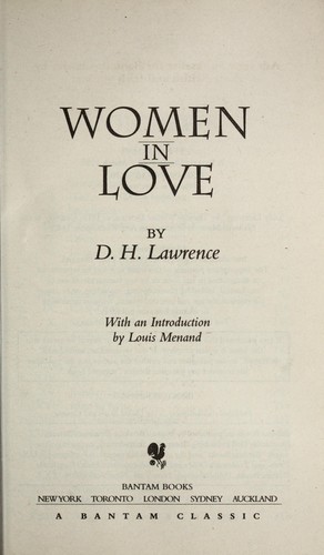 D. H. Lawrence: Women in love (1996, Bantam Books)