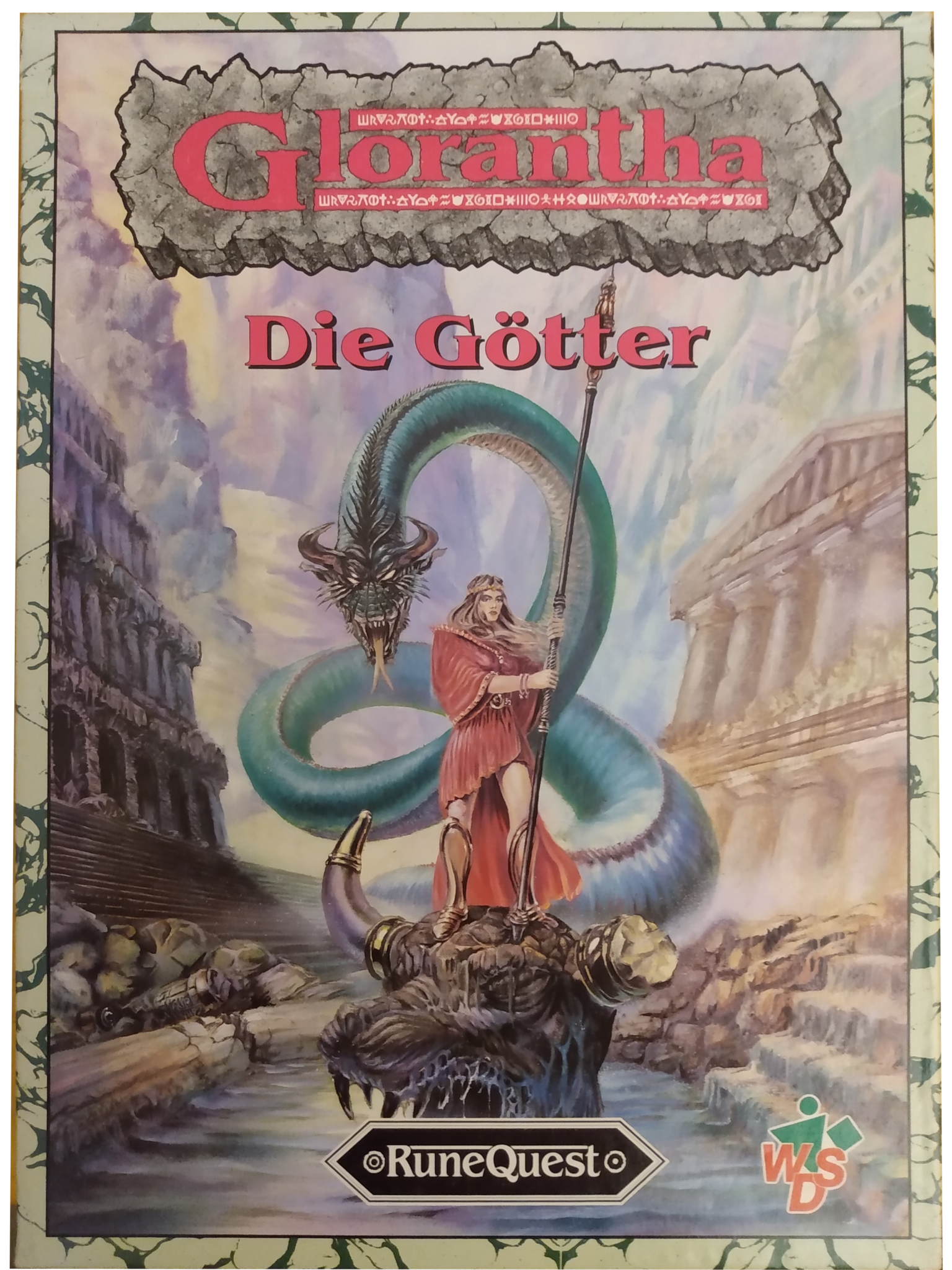 Greg Stafford, Sandy Petersen, Steve Perrin, Charlie Krank: Glorantha – Die Götter (German language, 1993, Welt der Spiele)